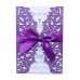 Laser Invitation Card Holiday Greeting Card Iridescent Paper Customization